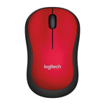 MOUSE INALAMBRICO M185 - ROJO