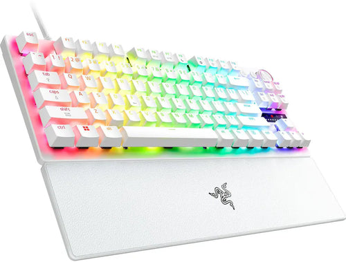 TECLADO HUNTSMAN V3 PRO TKL WHITE EDITION RZ03-05521100-R3U1