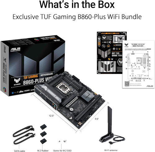 MOTHERBOARD TUF GAMING B860-PLUS WIFI LGA1851