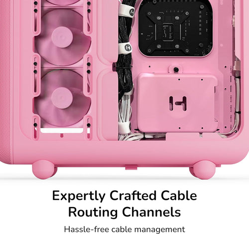 CASE X50 ATX MID TOWER ROSADO