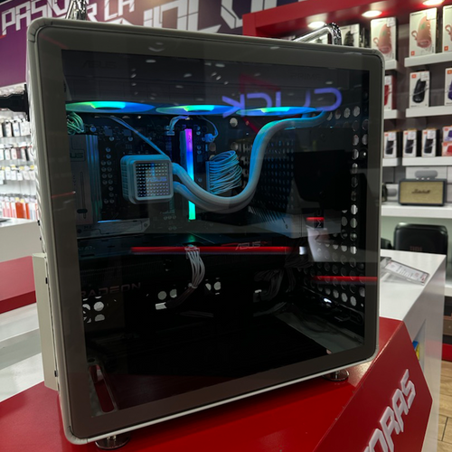 PC, PROCESADOR RYZEN 5 8500G, MOTHERBOARD PRIME B840M-A WIFI, RAM PARA PC LANCER BLADE 16GB DDR5, M.2 LEGEND 860 1000GB, ENFRIAMIENTO LIQUIDO PRIME LC 360, CASE MID TOWER ATX QUBE 540, PRIME RADEON RX 9060 XT 8GB GDDR6, FUENTE DE PODER PRIME 750W BRONZE 8