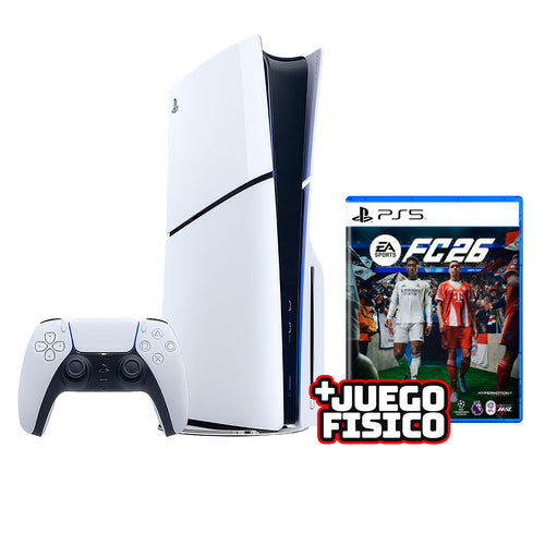 PLAYSTATION 5 1TB 120 4K HDR VERSION DISCO + JUEGO FC26