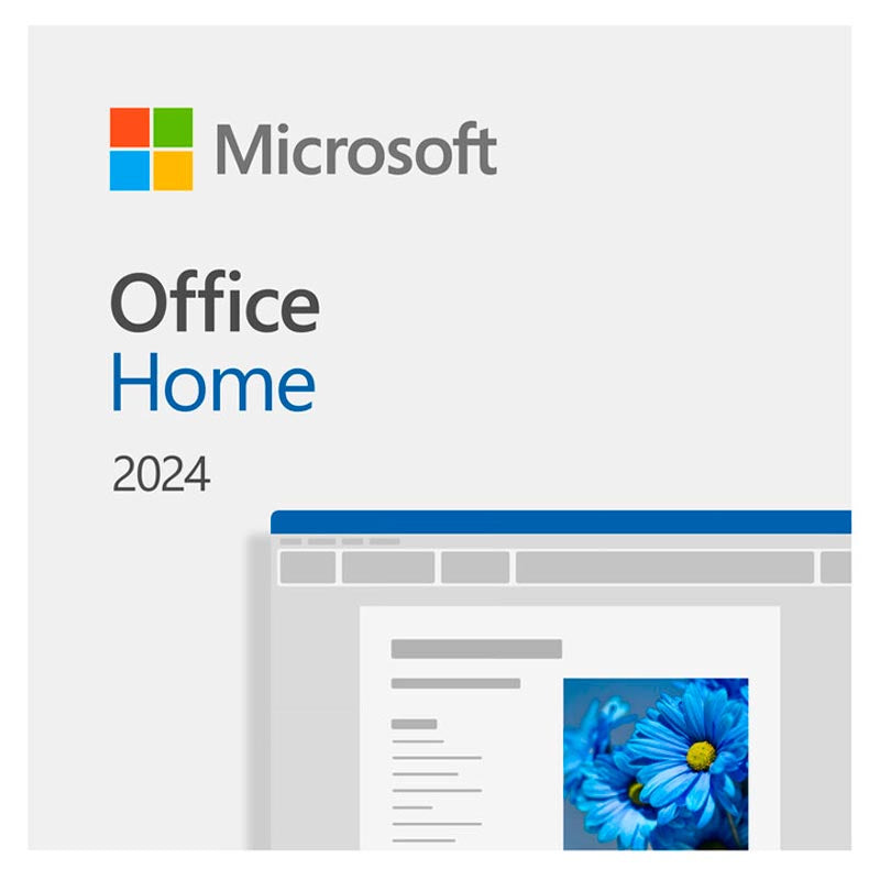 MICROSOFT OFFICE HOGAR 1PC PERMANENTE 2024