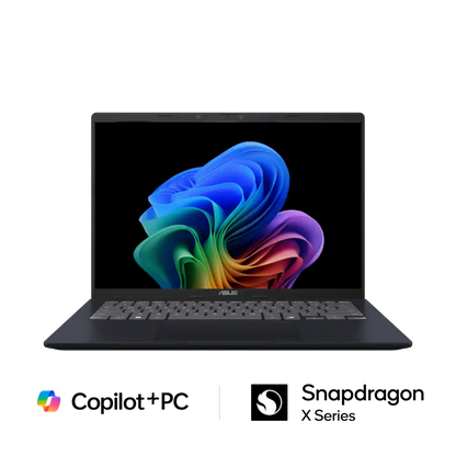 VIVOBOOK X1407Q SNAPDRAGON X1261000 16GB RAM DDR5 512GB SSD 14P WIN 11