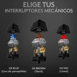 TECLADO GAMING G513 CARBON - GX BROWN - US