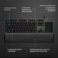TECLADO GAMING G513 CARBON - GX BROWN - US