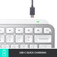 TECLADO INALAMBRICO MX KEYS MINI PLATEADO - US