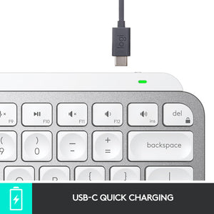 TECLADO INALAMBRICO MX KEYS MINI PLATEADO - US