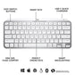 TECLADO INALAMBRICO MX KEYS MINI PLATEADO - US