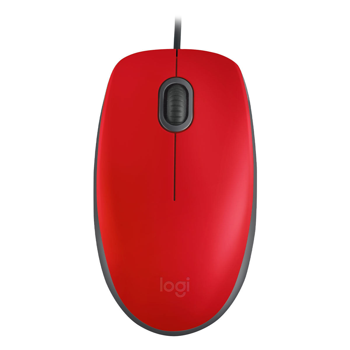 MOUSE CON CABLE M110 SILENT - RED