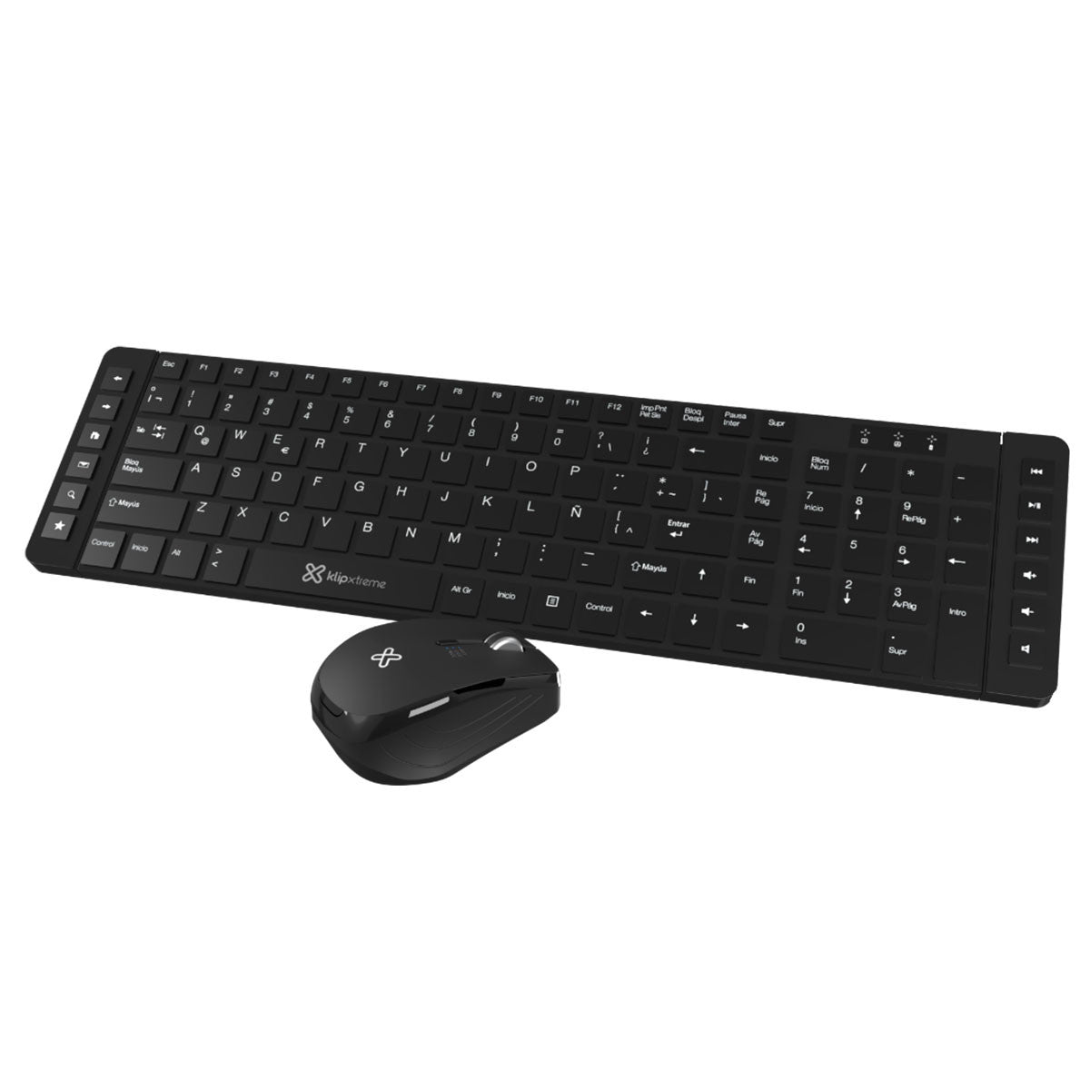 TECLADO Y MOUSE INALAMBRICO REVOLUTION KCK-270S