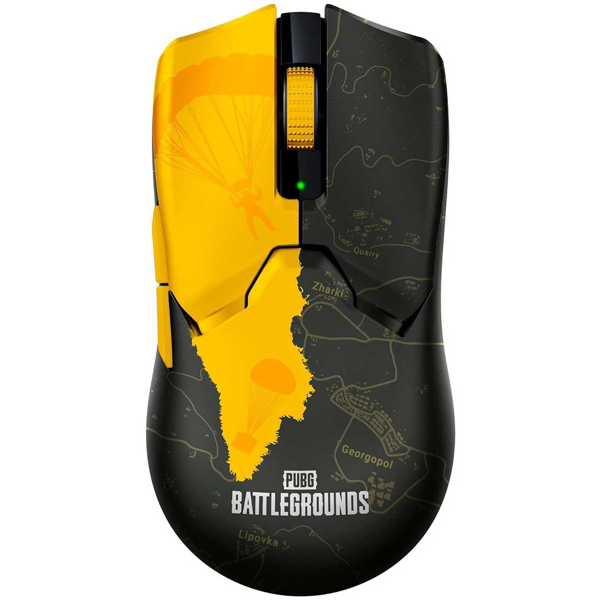 MOUSE GAMER VIPER V2 PRO PUBG RZ01-04390600-R3M1 NEGRO/AMARILLO