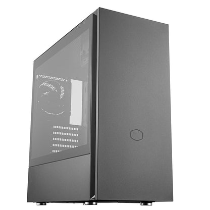 CASE SILENCIO S600 W/ TG SIDE PANEL MCS-S600-KG5N-S00