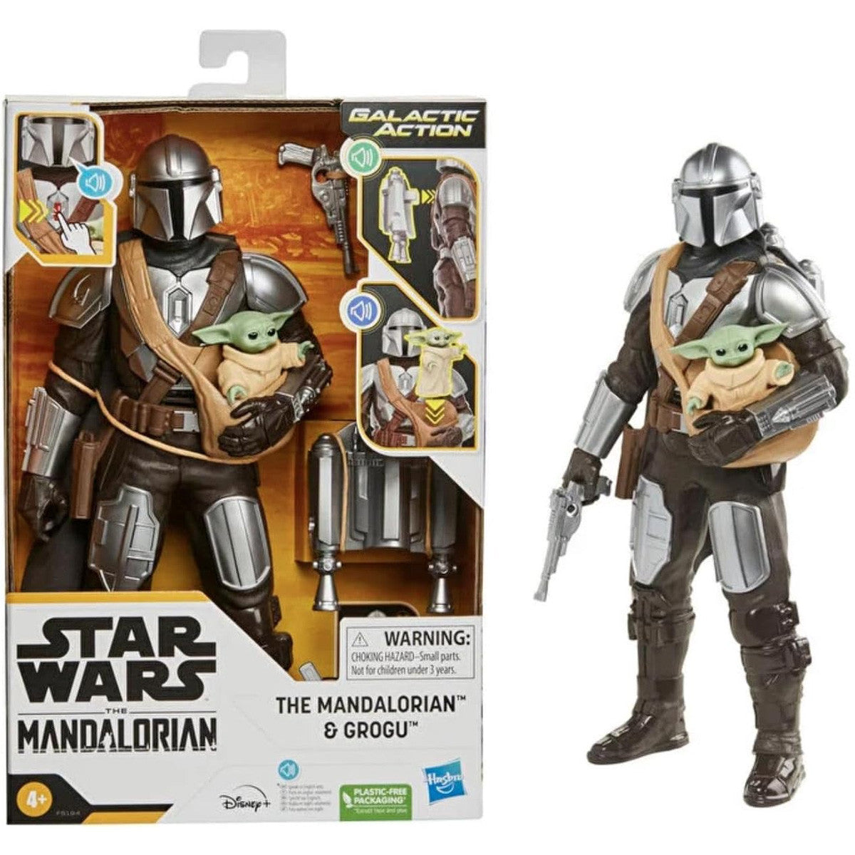 FIGURA INTERACTIVA THE MANDALORIAN - GROGU