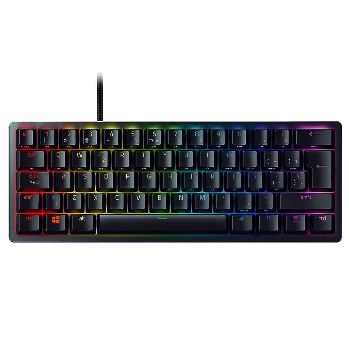 TECLADO GAMING HUNTSMAN MINI - CLICKY OPTICAL RZ03-03392900-R311 ESPANOL