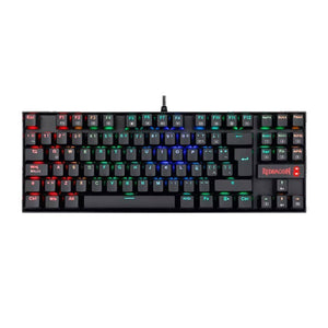 TECLADO REDRAGON GAMING KUMARA USB NEGRO RGB TKL SWITCH