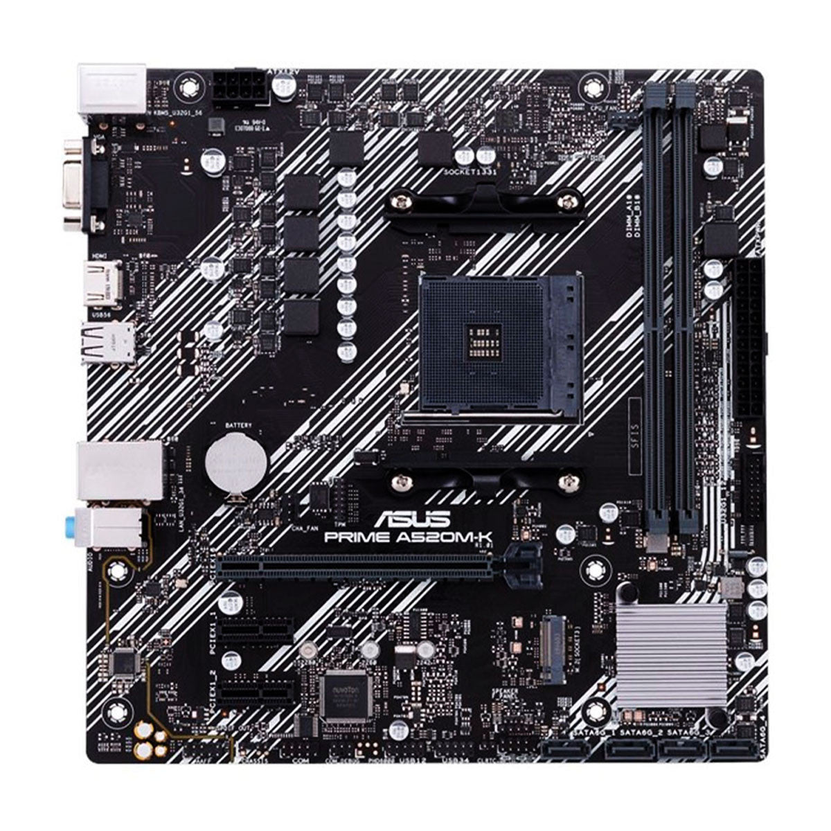 MOTHERBOARD PRIME A520M-K AM4