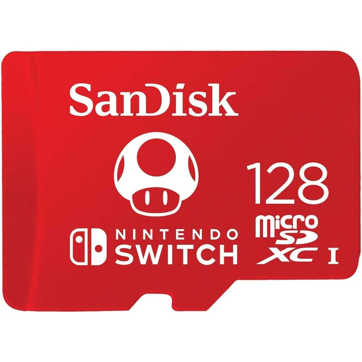 Memoria Micro SDXC Para Nintendo Switch Sandisk (Edicion Mario) 128 GB