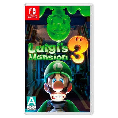 JUEGO PARA SWITCH  LUIGIS MANSION 3