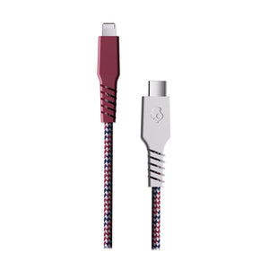 CABLE LINE USB-C A LIGHTNING S7BCN-N678 CORINTO Y PLATEADO