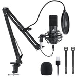 MICROFONO KIT USB 60HZ AU-A04 NEGRO