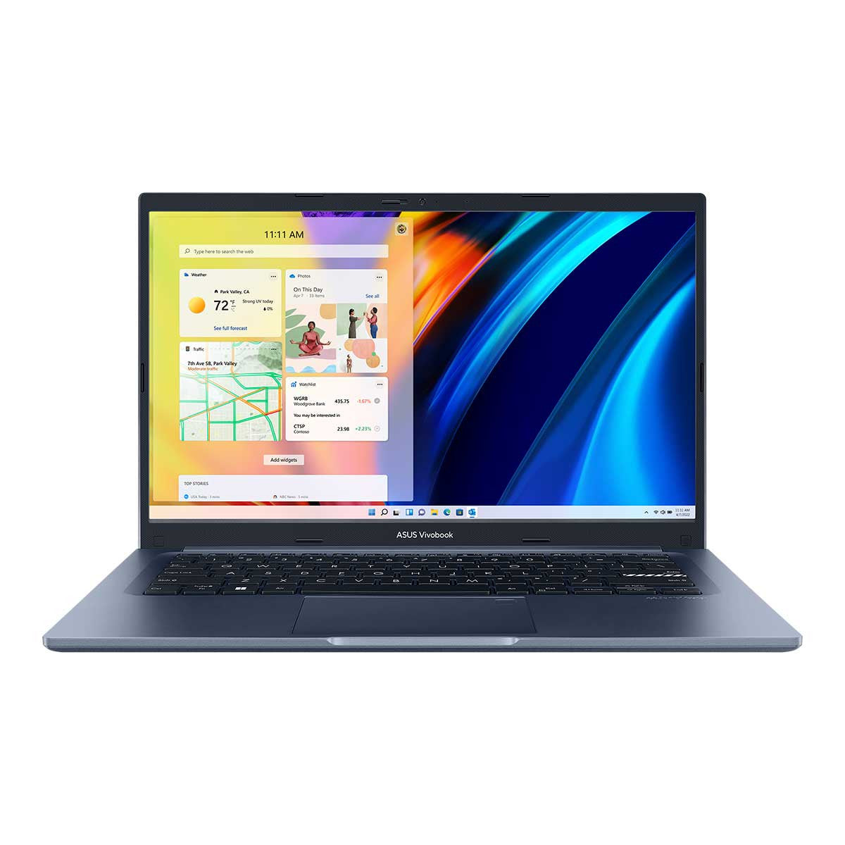 VIVOBOOK X1402Z I7-1260P 8GB RAM 512GB SSD 14P W11 QUIET BLUE TEC ILUMINADO