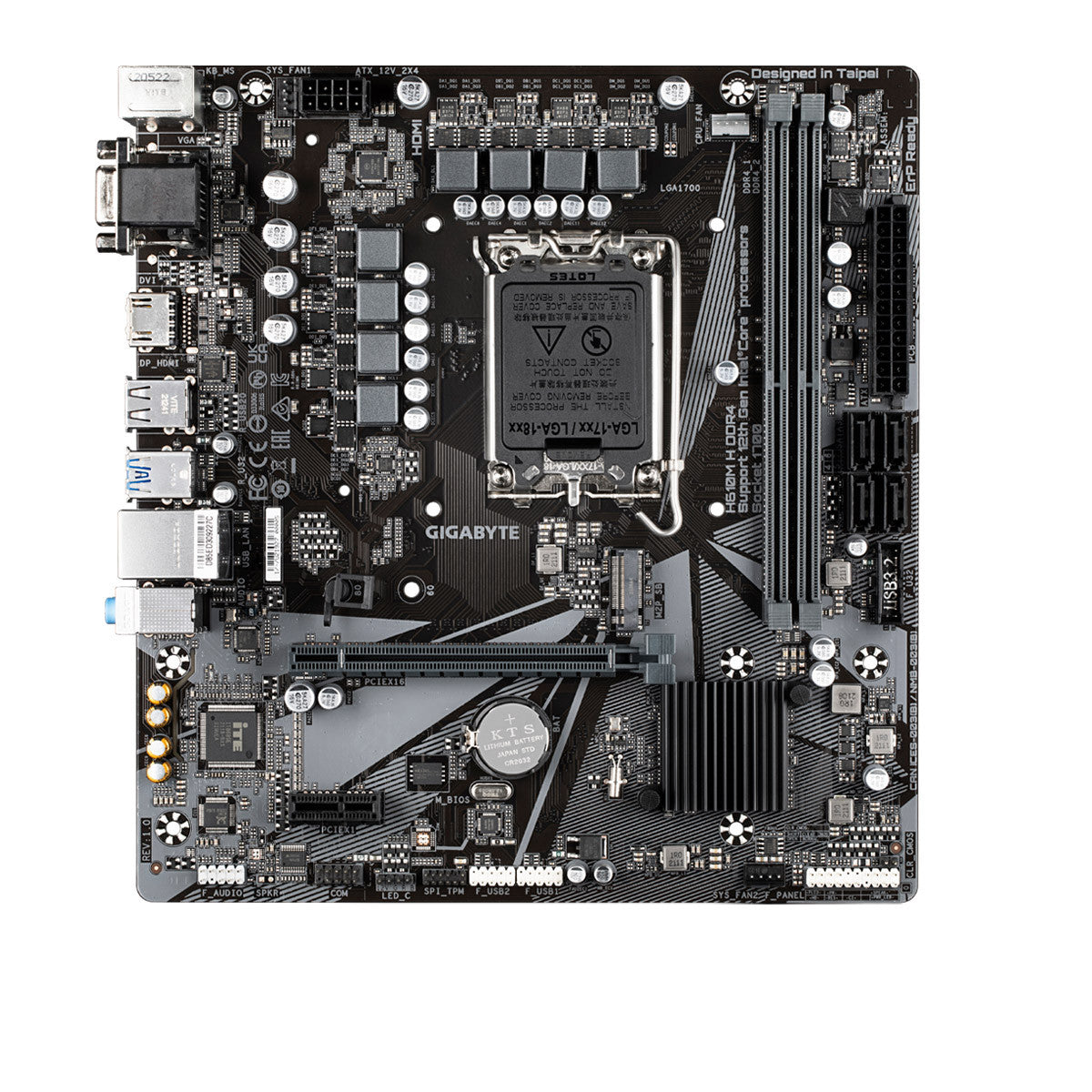 MOTHERBOARD H610M H DDR4