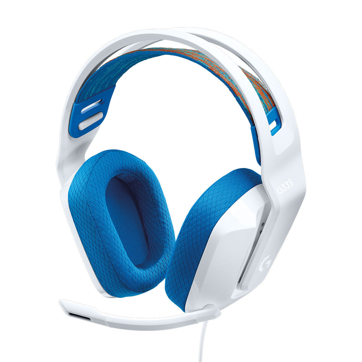 AUDIFONOS GAMING G335 - BLANCO