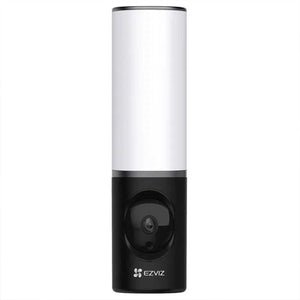 CAMARA DE SEGURIDAD SMART PARA EXTERIOR CON LAMPARA DE PARED LC3