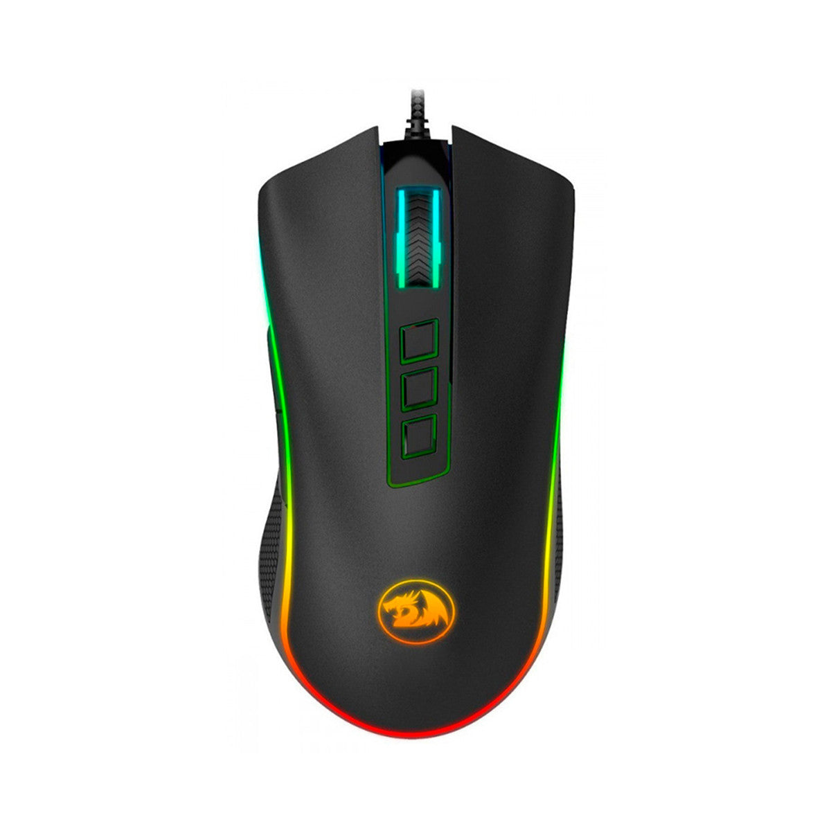 MOUSE GAMING USB COBRA RGB M711 - NEGRO