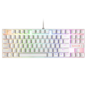 TECLADO GAMING MECANICO KUMARA RGB TKL K552 - BLANCO