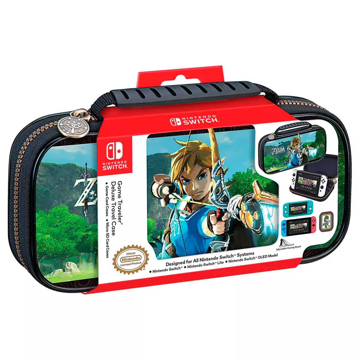 ESTUCHE PARA SWITCH ZELDA ANIMADO