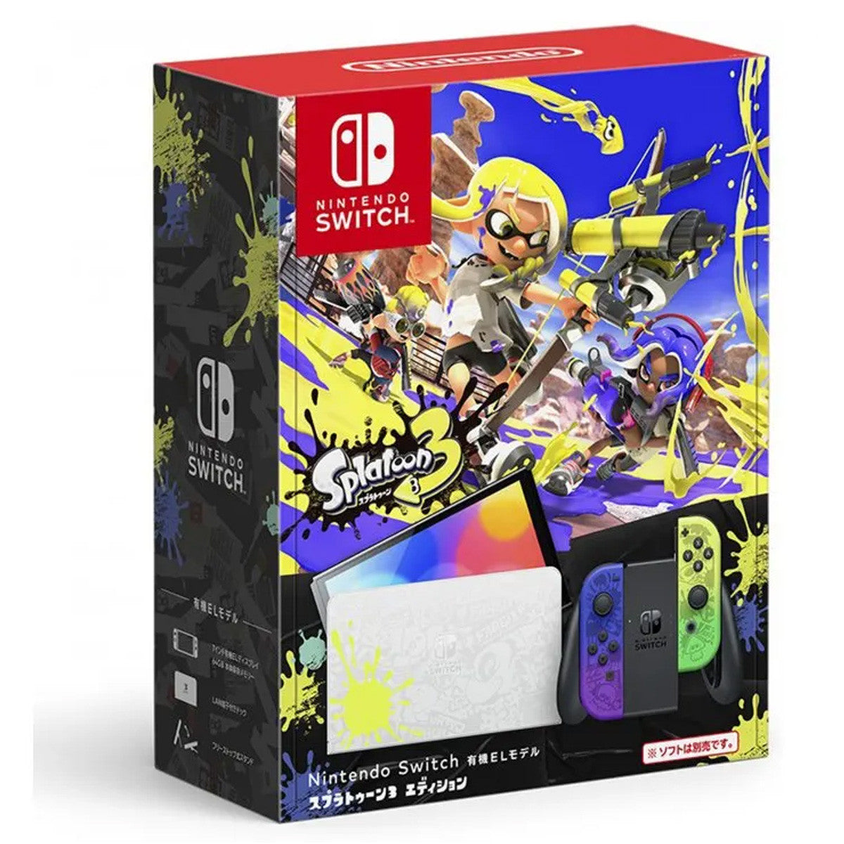 NINTENDO SWITCH OLED 64GB SPLATOON 3