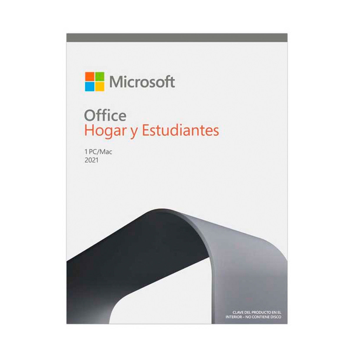 MICROSOFT OFFICE HOGAR Y ESTUDIANTES 2021 1PC permanente