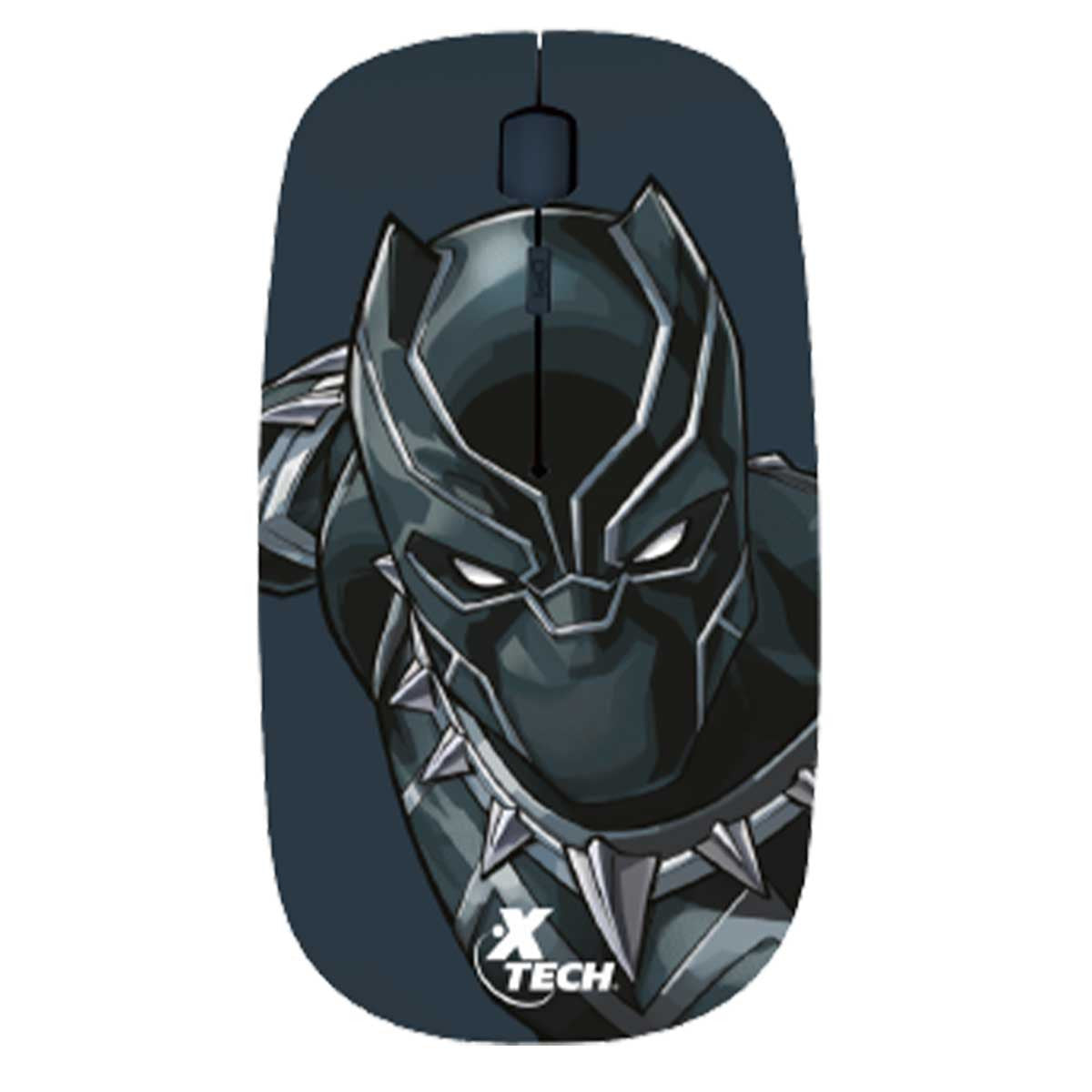 MOUSE INALAMBRICO XTM-M340BP EDICION BLACK PANTER MARVEL