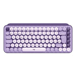 TECLADO MECANICO INALAMBRICO POP KEYS LILA