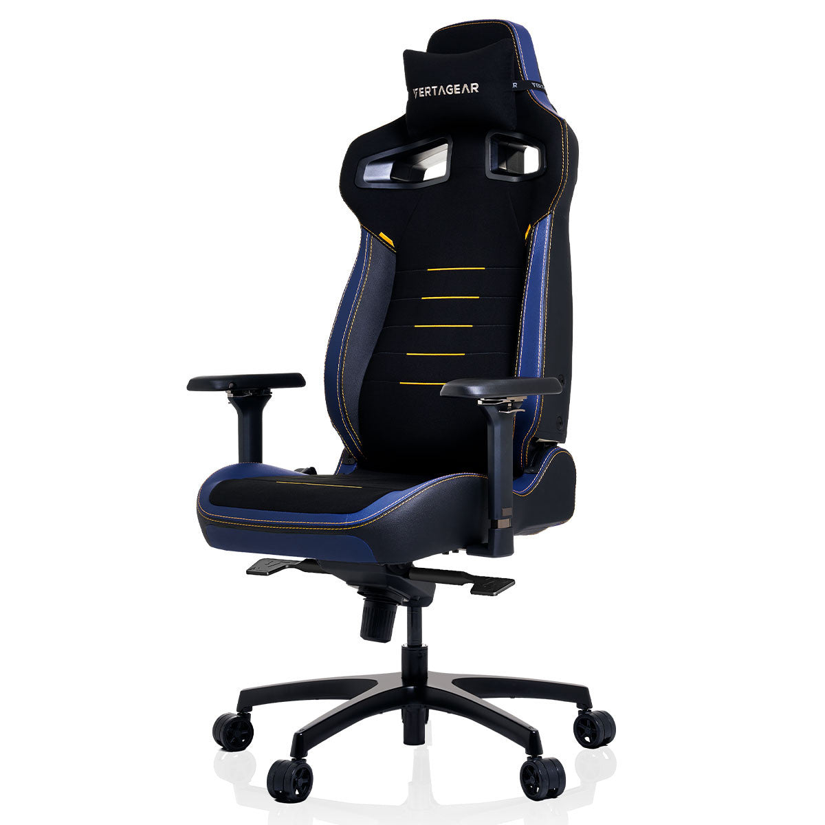 SILLA GAMING PL4800 NEGRO CON AZUL