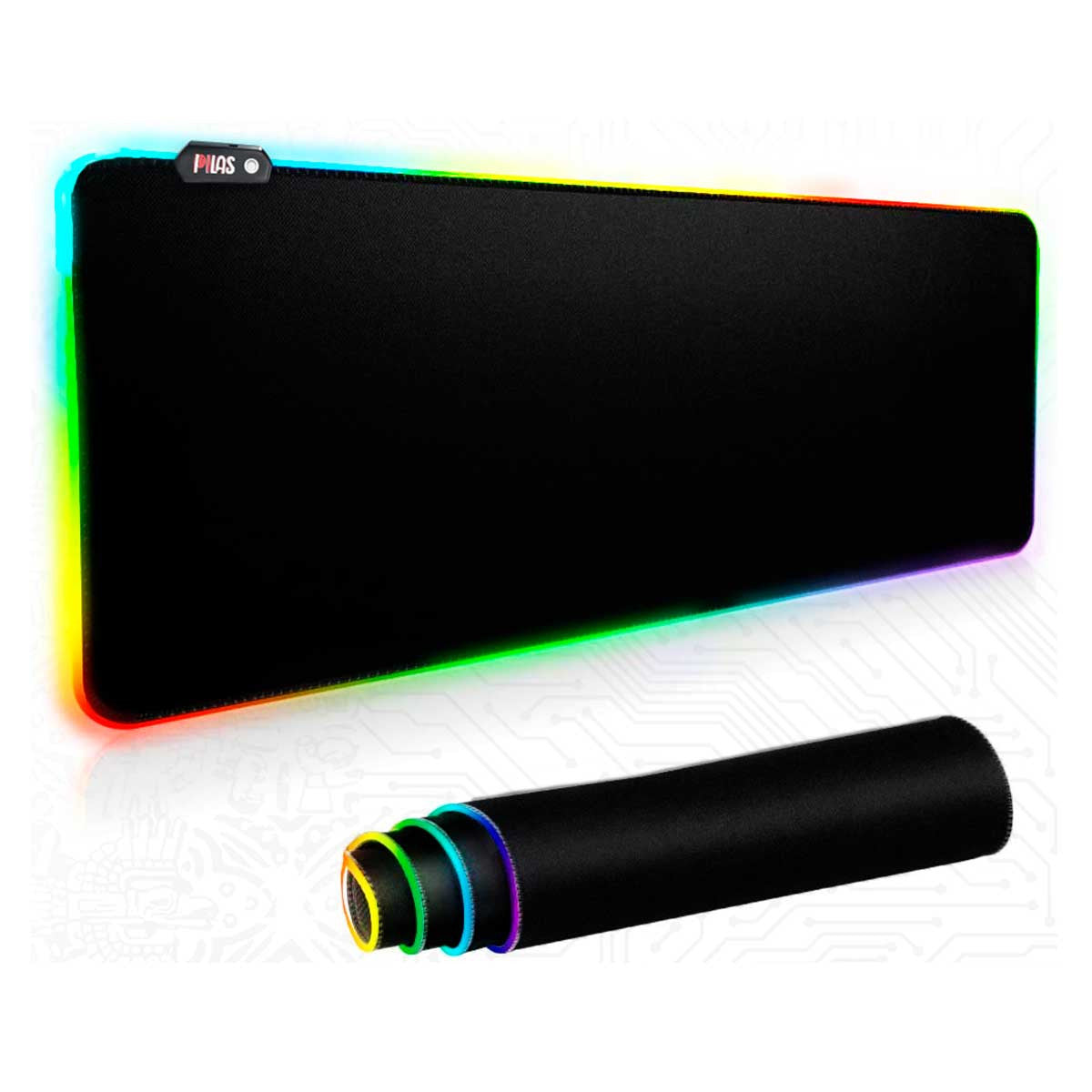 MOUSE PAD GAMING RGB XXL MP-B BLACK