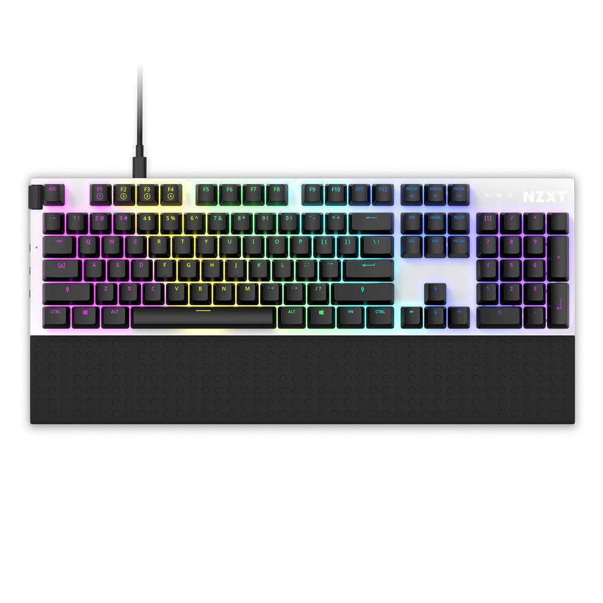 TECLADO GAMING MECANICO FUNCTION BLANCO US-WR ILUMINADO