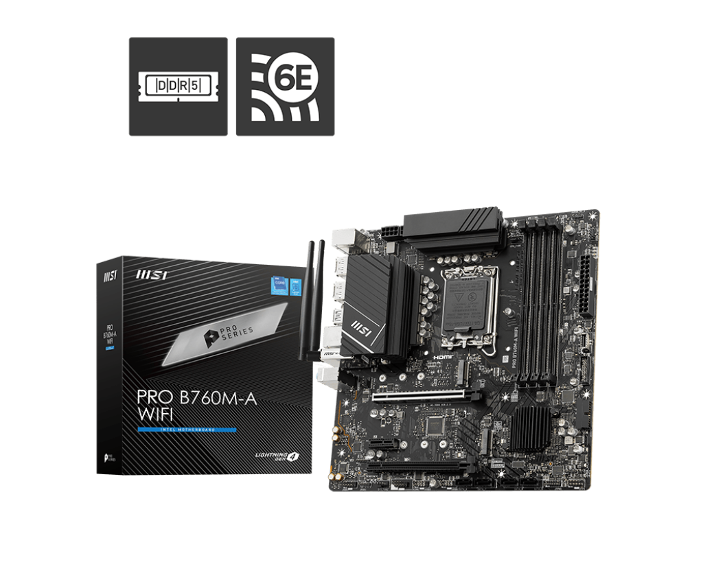 MOTHERBOARD PRO B760M-A WIFI