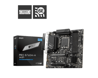 MOTHERBOARD PRO B760M-A WIFI