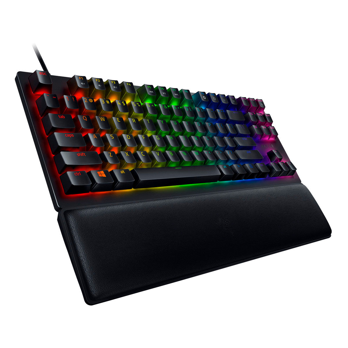 TECLADO GAMING HUNTSMAN V2 TENKEYLESS - CLICKY-PURPLE - US