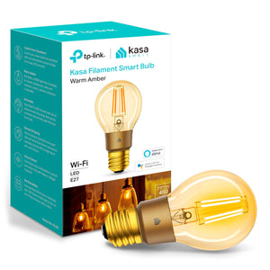 BOMBILLO KASA SMART FILAMENT WARM AMBER E26 LED KL60