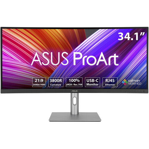 MONITOR CURVO PA34VCNV PRO ART 34.1P 3440X1440 WQHD IPS