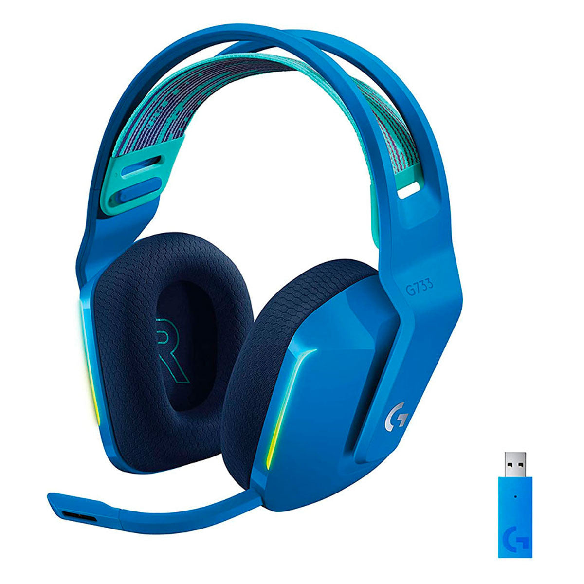 AUDIFONOS GAMING G733 LIGHTSPEED - AZUL