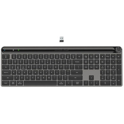 TECLADO INALAMBRICO EPIC GRIS