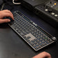 TECLADO INALAMBRICO EPIC GRIS