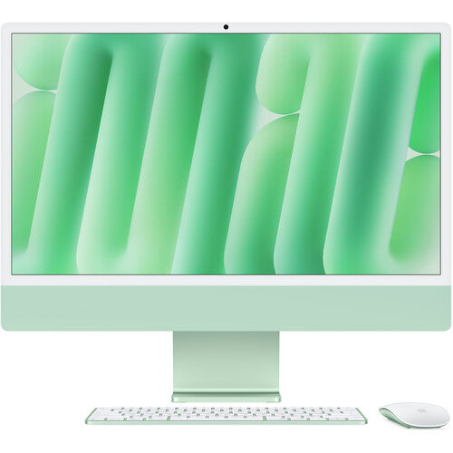 IMAC MWUE3LL/A M4 8 CORE 16GB RAM 256GB SSD 24P 4480 x 2520 RETINA MACOS GREEN TECLADO Y