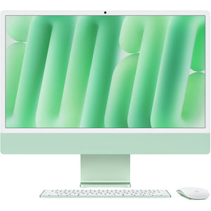 IMAC MWUE3LL/A M4 8 CORE 16GB RAM 256GB SSD 24P 4480 x 2520 RETINA MACOS GREEN TECLADO Y