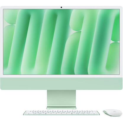 IMAC MWUE3LL/A M4 8 CORE 16GB RAM 256GB SSD 24P 4480 x 2520 RETINA MACOS GREEN TECLADO Y